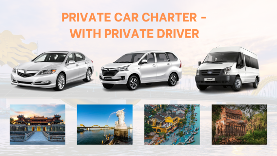 Private car charter from Da Nang city