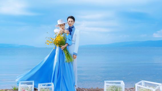 東洋海南小桂林旅行写真【ウェディング写真撮影、航空写真、ガイド、チャーターチャーター車/メイクアップと衣料品&アクセサリー/マイクロフィルムプロモーションビデオ】