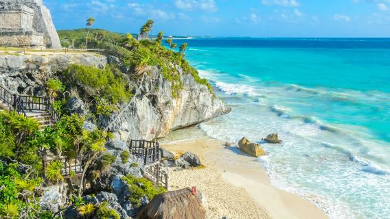 ซากปรักหักพังของชาวมายาที่เมืองทูลุม: เฉพาะทัวร์พร้อมไกด์