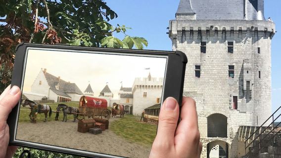 Royal Fortress of Chinon: Entry Ticket + AR Tablet
