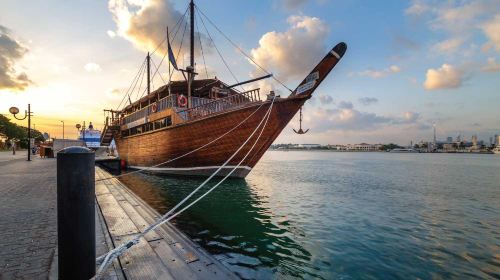 From Dubai Cruise: Creekside Dhow Dinner Cruise Day Tours 6
