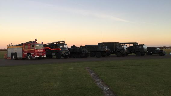 Tank, DAF Army Truck and Dennis Fire Engine Driving Experience
