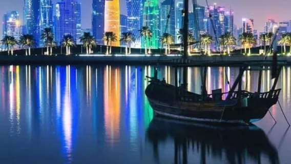 Doha: crociera nel porto in dhow con rinfreschi e trasferimenti