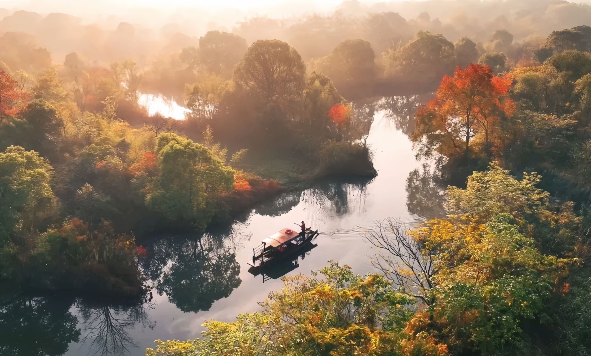 Hangzhou Xixi National Wetland Park admission ticket + sculling boat experience combo ticket (immersive experience of natural wilderness + enjoy reed marshes and waterscapes + appreciate ecological beauty)