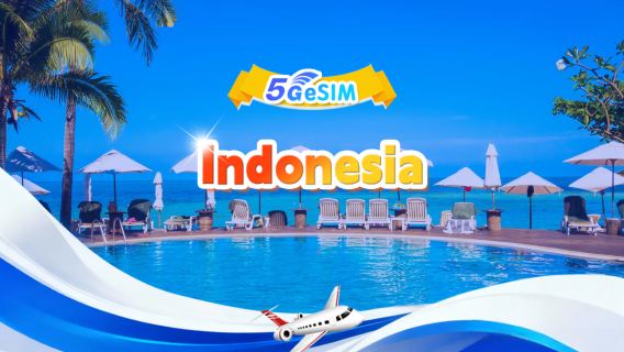 eSIM 5G của Indonesia | Gói hàng ngày/Gói tổng thể | 1-30 ngày | QR code