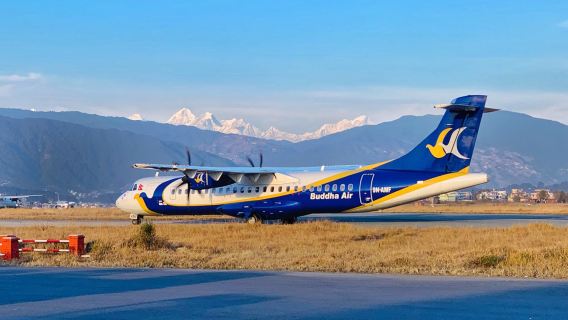 Enkele reis vluchtticket: Pokhara naar Kathmandu/ Kathmandu naar Pokhara door Buddha Air