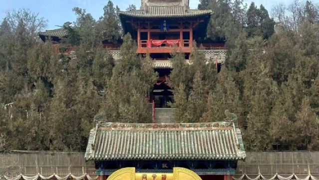 【萬榮永濟】普救寺+鸛雀樓+大鐵牛+飛雲樓+後土祠+稷王廟
