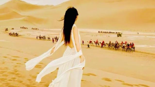 Lawatan Sehari ke Dunhuang Barat (Kota Warisan Jalan Sutera - Gua Seribu Buddha Barat - Yangguan - Yumenguan - Yadan)