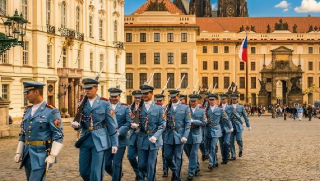 Praga: Tour Guidato di Hradčany + Ingresso Prioritario al Castello + Audioguida