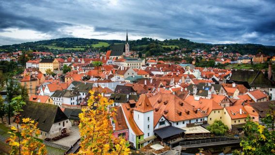 Vienna, Austria Pergi-Balik - Lawatan Sehari ke Pekan Český Krumlov CK [Sewaan Peribadi Berbahasa Cina dengan Pengangkutan dari Pintu ke Pintu]