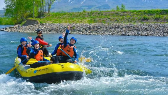Rafting on the Shisora River in Minami-Furano, Hokkaido, Japan | Family-friendly mountain stream water play experience