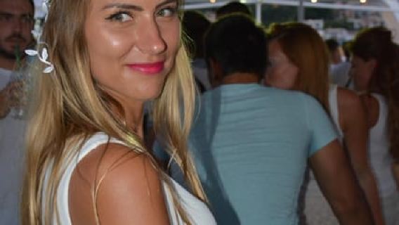 Nidri: White Boat Party with DJ, Fireworks, and Drink