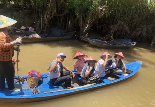 Sino-British small group booking available for Mekong River day tour in Vietnam (Mỹ Tho-Bến Tre)