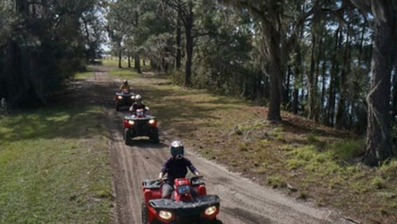 ATV-Einzelfahrer-Erfahrung