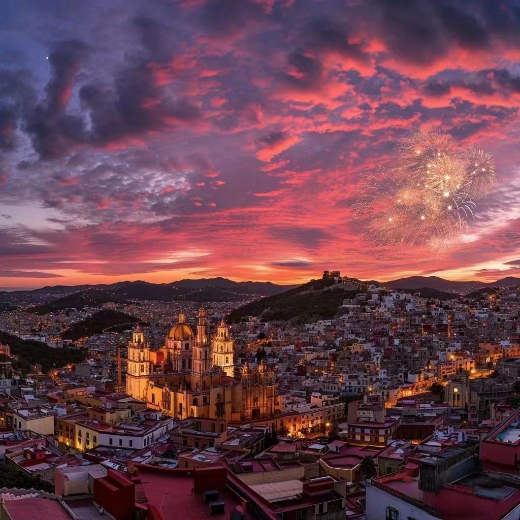 Messico Leon + Teatro Juarez + Basilica di Nostra Signora + Vicolo del Bacio + Monumento Al Pipila