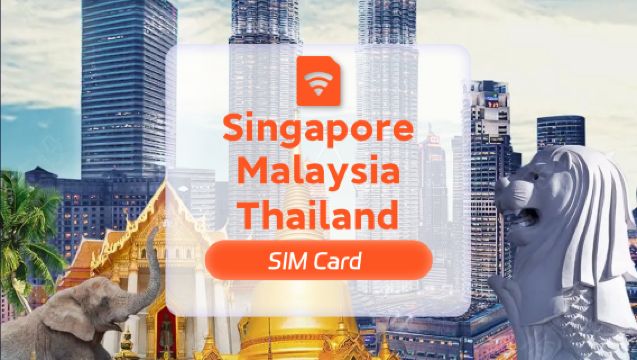 [Singapur/Malezya/Tayland] 4G SIM Kartı | Günlük Paket | Hong Kong Havalimanı'ndan Teslim Alın | 1-15 Gün | Yüksek Hızlı İnternet | Kullanıma Hazır