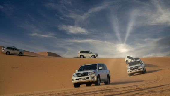 Desert Evening Safari + BBQ Dinner