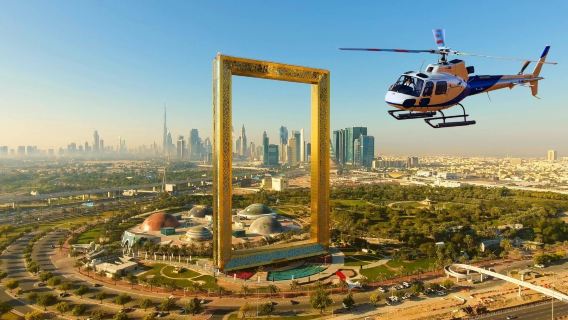 Helicopter Tour Dubai – 12, 17, 22 Minute Flights Over Iconic Landmarks