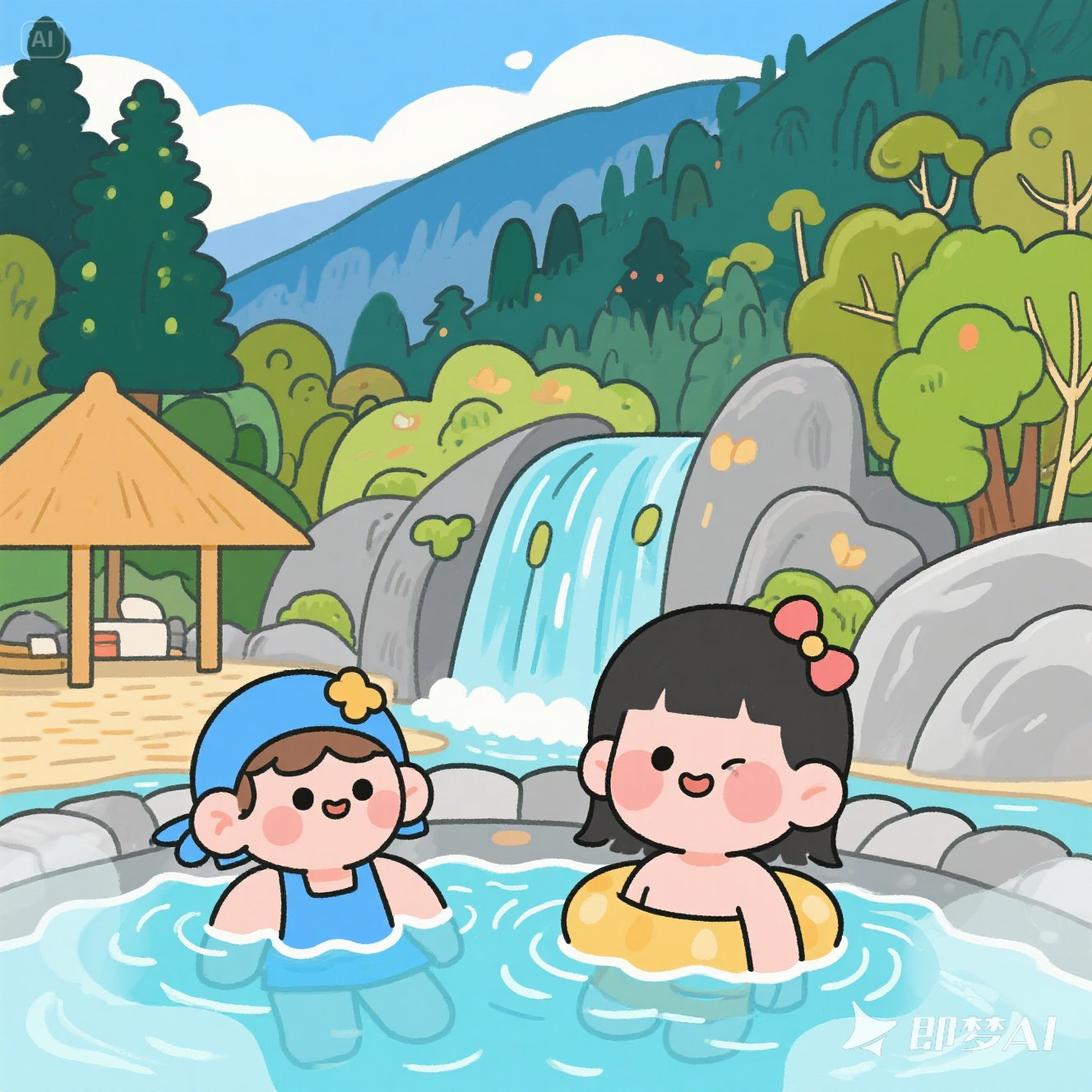 西昌螺髻九十九里溫泉門票【含溫泉票+景區觀光車/自駕專享】