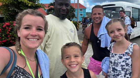 Roatan Jungle Top Zip Line Shore Excursion with Monkey/Sloth