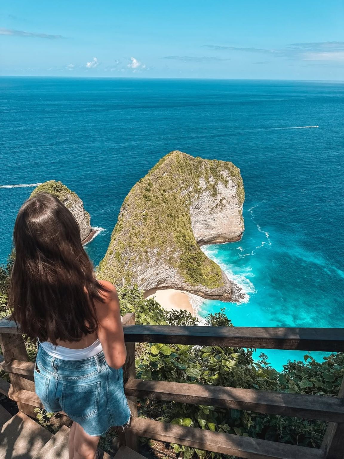 Tour di un giorno a Bali e Nusa Penida [Trasporto privato/biglietto per la barca/pranzo/Kelingking Beach/Piscina naturale degli dei]