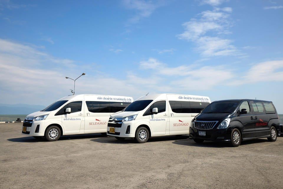 Desde Koh Mak: Ferry compartido y traslado en furgoneta a Pattaya