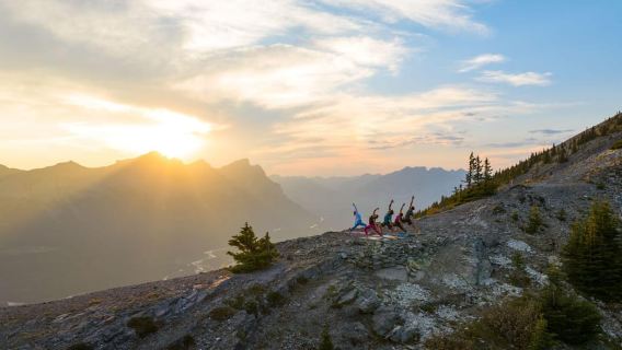 Canmore: Recorrido al atardecer y caminata nocturna por la naturaleza