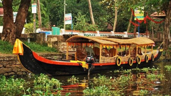 Cochin : Alleppey/Alappuzha Backwater Canoe (Shikara) Cruise