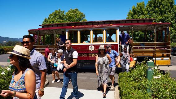 Sonoma Valley: Wine Trolley Tasting Tour with Lunch
