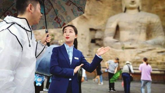 重慶大足石刻景區講解【【大足石刻景點趣味解說】大咖土著景●講解半日遊土著導遊