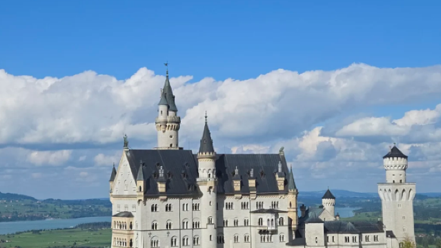 德國慕尼黑新天鵝堡-阿爾卑斯湖-維斯教堂-上阿莫高