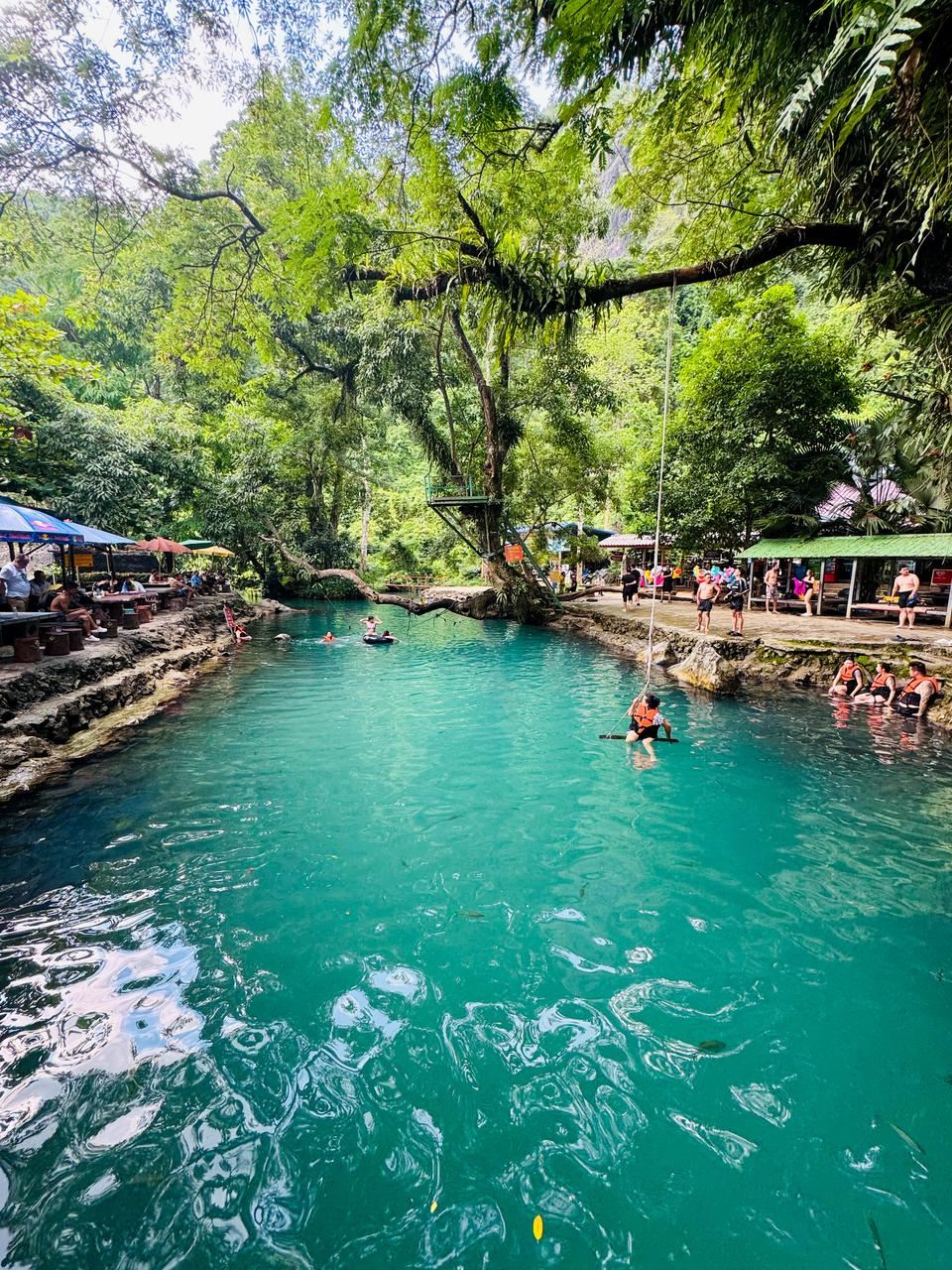 Vang Vieng Day Tour + Nam Song River Kayaking + Jang Cave + Lunch + Transfer + Minimum 1 Guest
