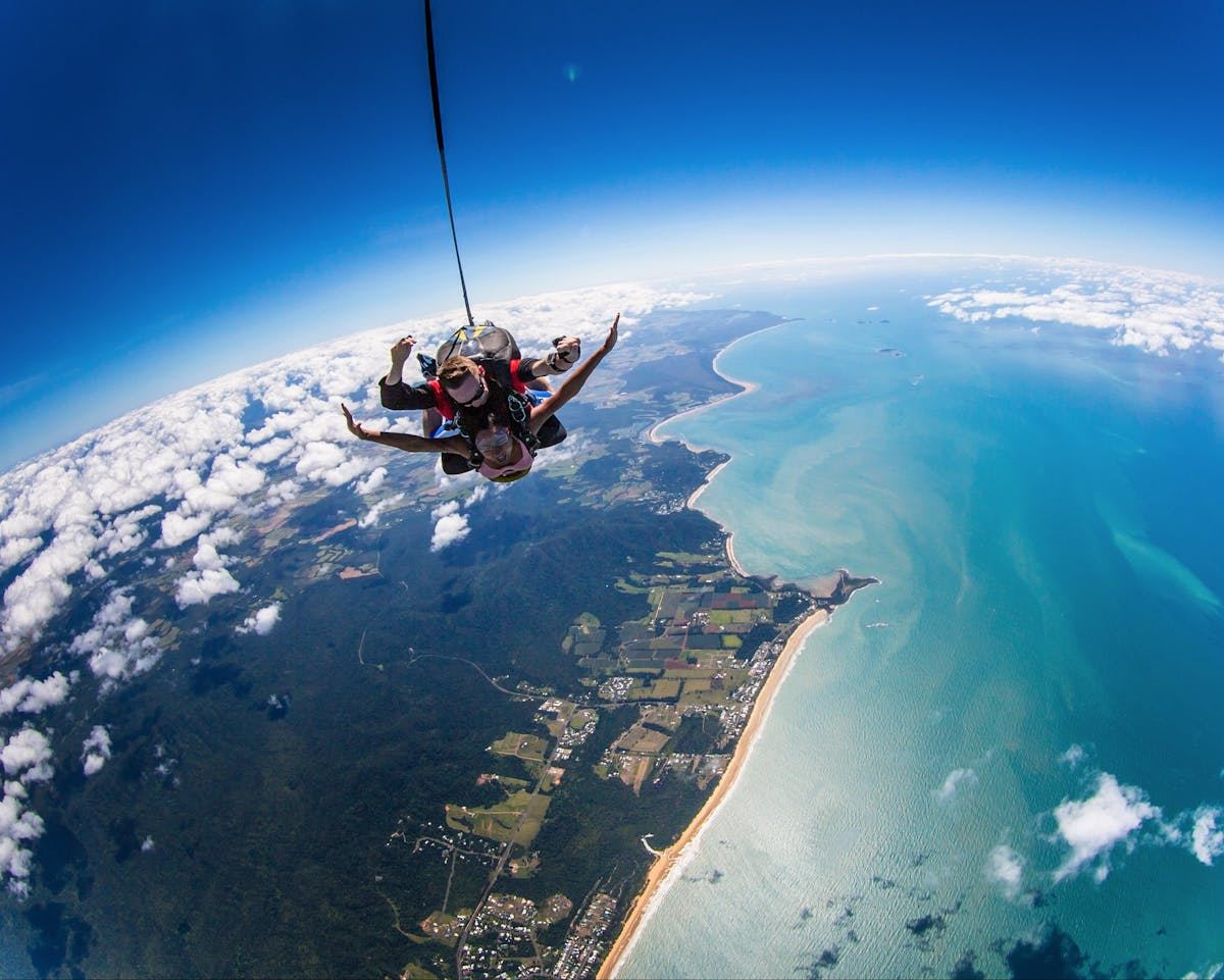 호주 케언스 스카이다이빙 투어 [사진/영상 옵션 가능, 픽업 포함]