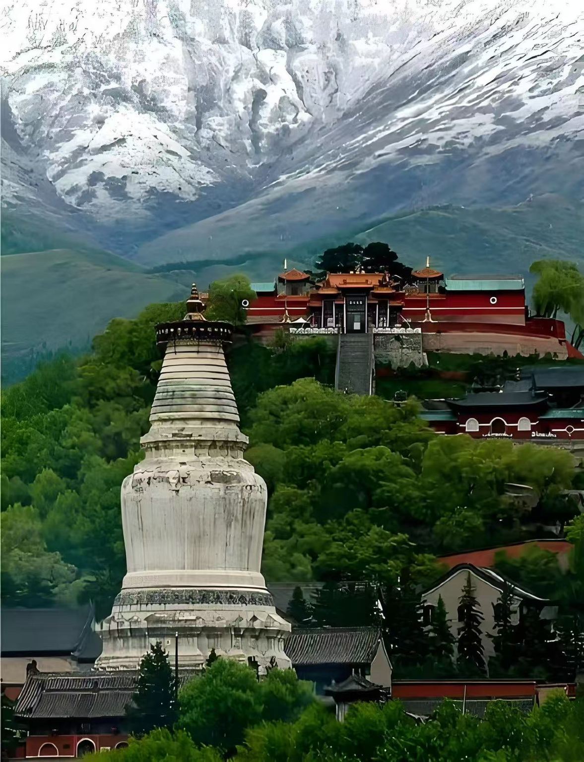 五台山五爺廟日帰り専用車ツアー│観光エリア内送迎サービス付き