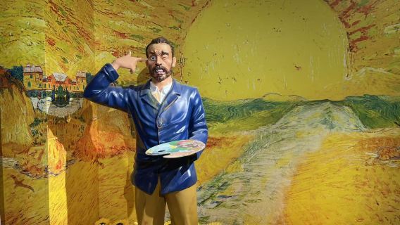 Billet d'entrée pour le Musée d'Art des Étoiles de Van Gogh à Harbin (Technologie au service des classiques de Van Gogh + festin immersif de lumière 4D + labyrinthe de miroirs + promenade dans un océan de tournesols)