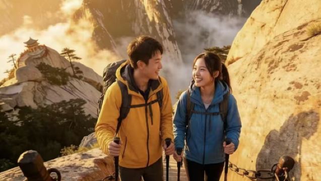 【尊享私家團】華山探險一日遊/含門票+上下索道/飯店接駁