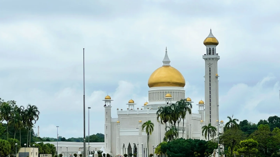[Sewaan Peribadi Brunei] Masjid Omar 'Ali Saifuddien + Kampong Ayer + Muzium Alat Kebesaran Diraja (tiket tidak termasuk)