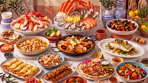Hong Kong Harbourview International | Buffet frokost/buffet middag i Harbourview Hall (op til 40% rabat)