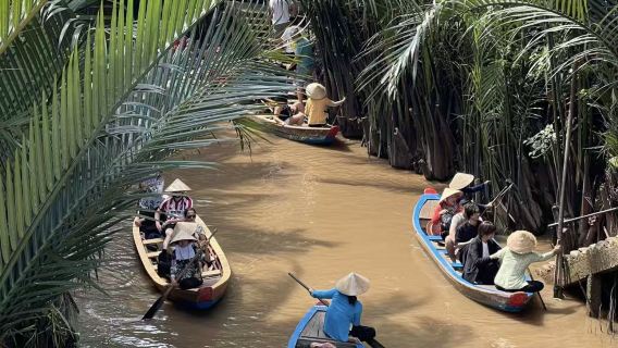From Ho Chi Minh City, Vietnam: Cu Chi Tunnel + live shooting + Mekong River popular combo | Excluding tickets