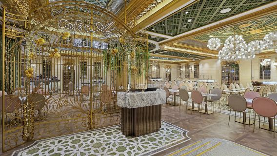 【香港歷山酒店ブッフェ】歷山レストラン セミブッフェランチ、ブッフェディナー、アフタヌーンティーセット