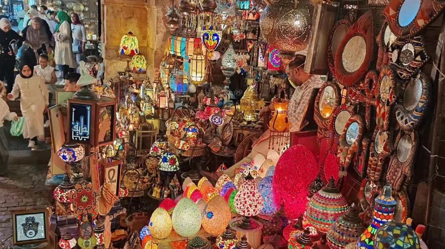 薩拉丁城堡一日遊 洞穴教堂+懸空教堂+愛資哈爾清真寺+哈利利