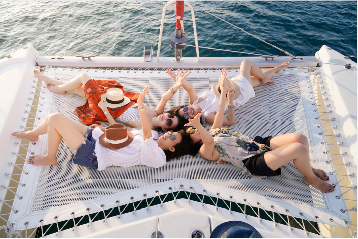 泰國芭堤雅一日遊/多艘豪華遊艇出海/海釣浮潛/無人三島雙島