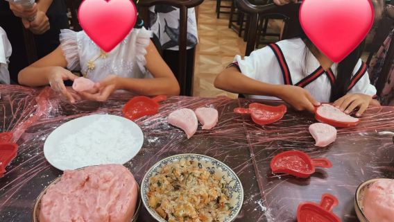 廣東汕頭老潮興紅桃粿製作體驗【現做現蒸/可接待旅遊教學體驗團+體驗潮汕特色美食+全程指導】