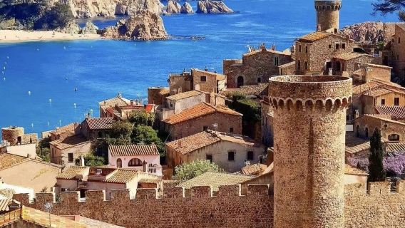 西班牙巴塞隆納週邊小鎮一日遊【藍色大海】