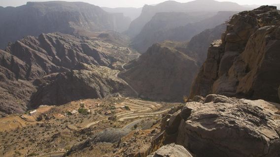 From Muscat Private Tour: Full Day Jebel Akhdar with Lunch by 4X4