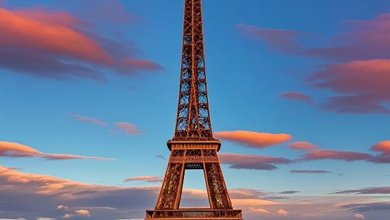 法國巴黎-羅浮宮-巴黎聖母院-巴黎歌劇院-埃菲爾鐵塔塞納河遊船