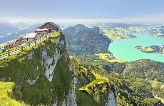 薩爾茨堡來回：哈爾施塔特+沃爾夫岡湖包車一日遊