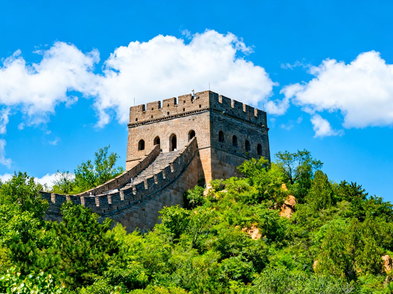 Mutianyu Great Wall private charter 1-day tour & private group/includes admission ticket/hotel pick-up and drop-off