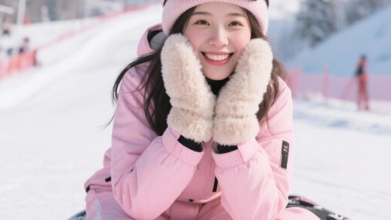 羌人谷滑雪場一日遊【雪山環抱 丨霧凇林海丨雪地狂歡丨純玩遊】