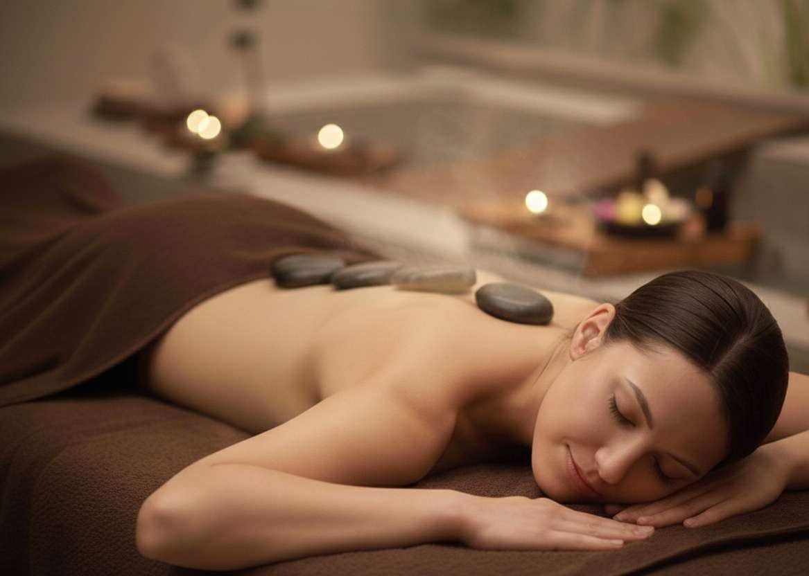 Pulau Boracay Pijat Batu Panas Vulkanik|SPA Batu Lava (Ocean Club Resort)|Dapat dipasangkan dengan bak mandi pribadi